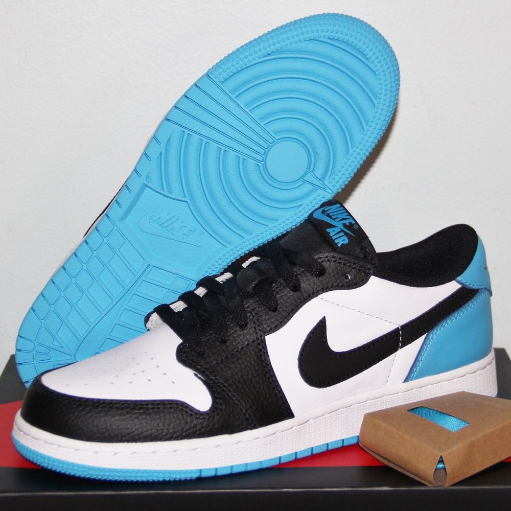 Nike Air Jordan 1 Low GS UNC 6Y 6.5Y 7Y Womens 7.5 8 8.5